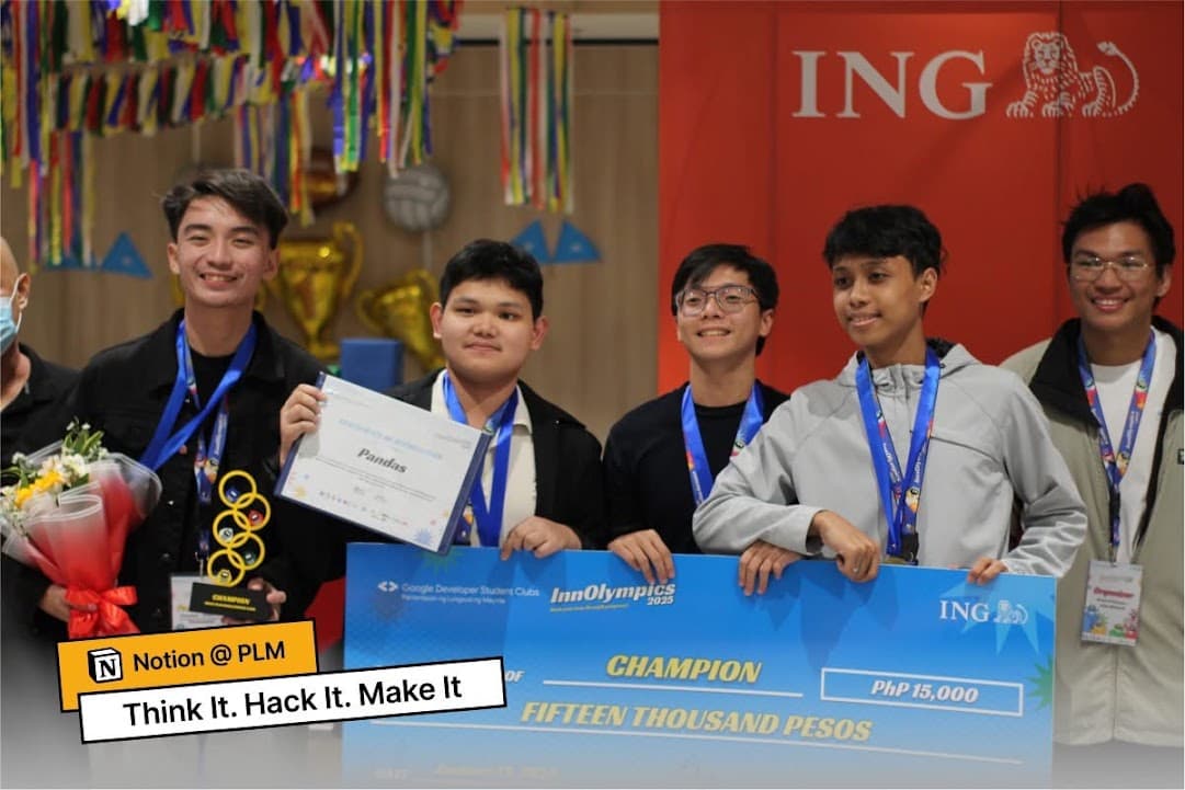 InnOlympics 2025 — GDSC PLM Hackathon photo 6
