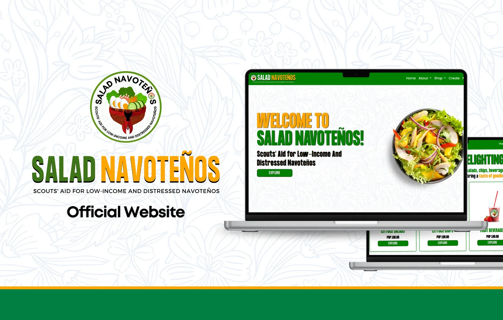 Salad Navotenos Website
